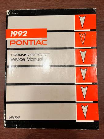1984 Helm Pontiac Tran Sport Service Manual 1