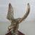 Large Vtg. Brass Eagle Trophy & Wood Base Signed Statue Sculpture 2 thumbnail