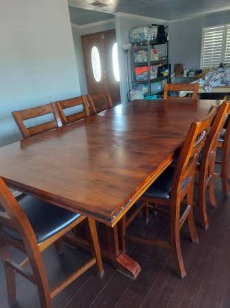 TABLE AND 8 CHAIRS 1