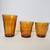 Duralex Le Picardie Tumbler 18 Set Amber Mid Century Modern France Glassware Mad 3 thumbnail