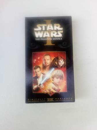 Star Wars Phantom Menace VHS 1