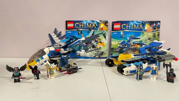 *** 2 LEGO CHIMA SETS (70003, 70013) *** 1