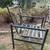 set of four black iron patio chairs 4 thumbnail