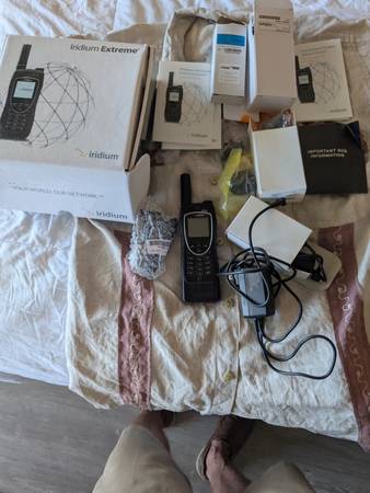 lightly used Iridium Extreme Satellite Phone 1