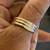 14K White Gold Band (size 5,5) with Leaves Designs  Excellent Conditio 3 thumbnail