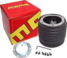 Momo Racing Steering Wheel Hub Aluminum Matte Black (6101) Mitsubishi 1