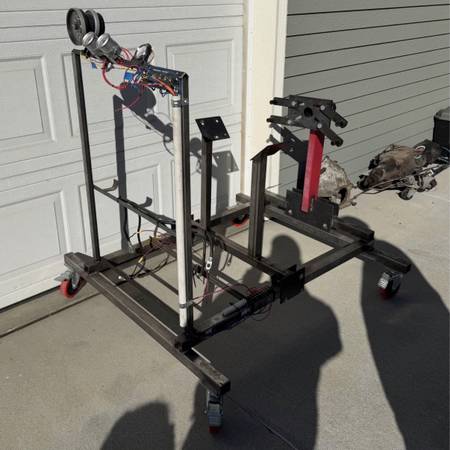 Engine run stand 1