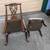 Antique 1920s Queen Anne Chippendale Ball Claw Dining Chair 8 thumbnail