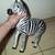 ZEBRA Decoration Black White Mantle Self Standing Vintage 2013 12 thumbnail