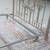 Full sz.Antique  wrought iron bedframe 13 thumbnail