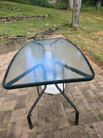 Temper Glass Outdood Table 1