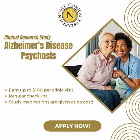 PAID for Participation -Alzheimer’s Disease Psychosis (ADP) 1
