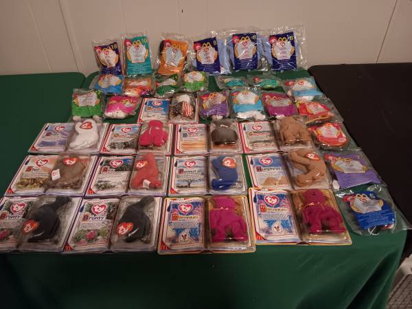 Vintage McDonald's Beanie Babies (Bulk 35) 1