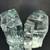 Blenko Clear Bamboo Glass Bookends - MINT 17 thumbnail
