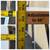 Folding 36” Round Garment Display Retail Rack, Adjustable Height, Casters, All 10 thumbnail