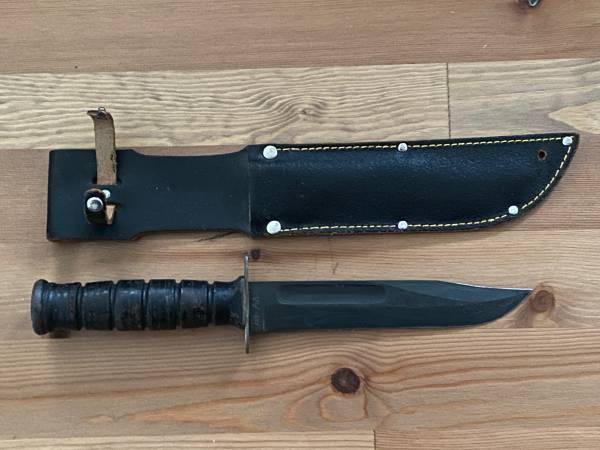 US Navy Mk2 Vietnam-Era Camillus “Ka-bar” Knife 1