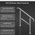 Staircase Handrail Porch Deck Patio Railing for Outdoor and Indoor 330 5 thumbnail