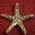 SALE! STAR FISH 14 KARAT GOLD CUSTOM MADE 10 GRAMS 2 thumbnail