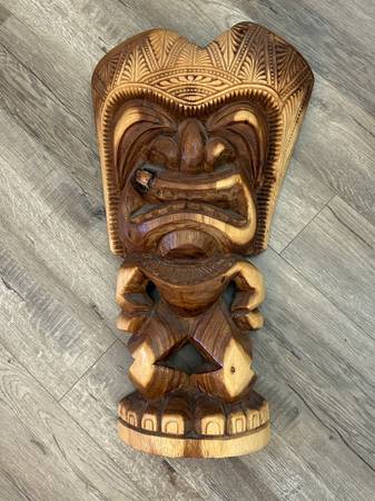 Custom Hand Carved Wood Sculpture 1