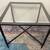 1 Ashley Black Side End table 2 Ft Square Mesa auxiliar negra con tap 1 thumbnail