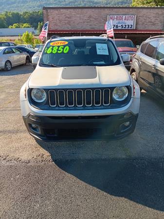 2016 jeep renegade latitude 4x4 - $6,450 (Harriman)63625059520513121