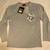NWT! Grundens Men S Fish Head Crew Long Sleeve Pocket Shirt Monument G 1 thumbnail