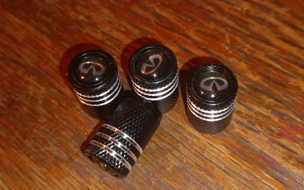 Infiniti tire valve covers 1