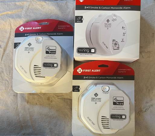 Smoke and Carbon Monoxide detectors, Ring Alarm compatable 1