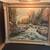 Vintage Framed "Waterfall" Painting Signed 1 thumbnail