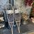 Pair of antique snow shoes snowshoes 8 thumbnail