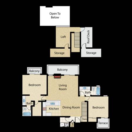$3,619 / 2br - 1255ft2 - Located in Woodland Hills, Upgraded, Designer Carpet, 2bd 2ba (22219 Summit Vue Lane, Woodland Hills, CA)63953080024707120