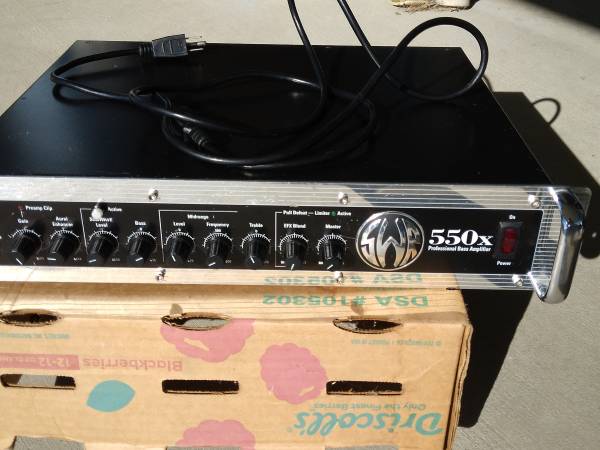 SWR 550x Bass amp. 1