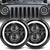 NEW ZIMABLUE 7 inch led Headlight Round 2pc Projector 7 inch Halo led 1 thumbnail