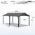 New Carport Kit 10x20 Galvanized Metal - Easy DIY Assembly! 8 thumbnail