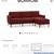 Burrow Brick Red Modular Sectional (Free Delivery) 3 thumbnail