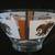 Mid-Century Modern MCM Hollywoo Regency Glass Salad Serving Fruit Bowl 19 thumbnail