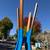 Blue dot splash coat rack 4 thumbnail
