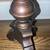 pair tall solid wood candle holders 3 thumbnail