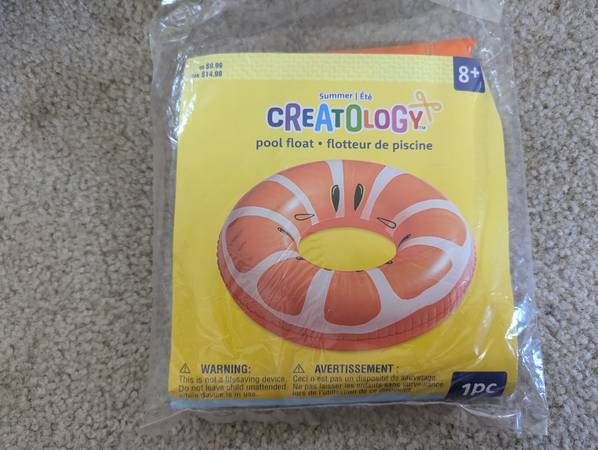 new Creatology Pool Float toy doughnut beach kids adult swim carlsbad 1
