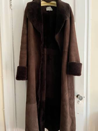 Dr. Zhivago Style Brown Sheepskin Coat 1