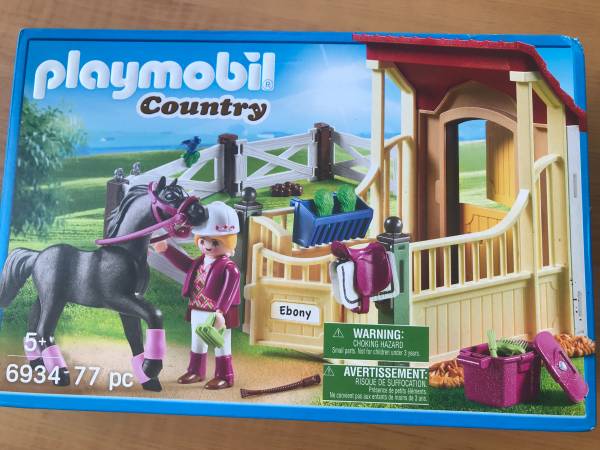 NIB Playmobil Horse Stable 1