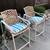 Pub/Bar Style Patio Bar Stool/Chair Set (2) 3 thumbnail
