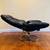 Vintage Ekornes Stressless Leather Swivel Recliner Chair & Ottoman 6 thumbnail