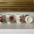 Set of 4 Vintage Japanese Cream colored porcelain Sake cups 4 thumbnail