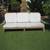 Nauteak Teak Patio Bench-4 Person Old Growth Grade A Teak 3 thumbnail