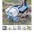Wheeleez folding beach cart, blue 4 thumbnail