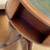 Inlaid green leather vintage 1930s rotating regency wood drum table 2 thumbnail
