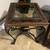 Carved Leather Coffee Table and End Table 4 thumbnail