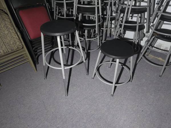 Vintage Industrial Stool 1