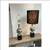 Maison Barbier Style Chrome + Marble Table Lamps, Pair 7 thumbnail